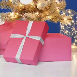 Red Pink Gradient Ombré #1 Wrapping Paper