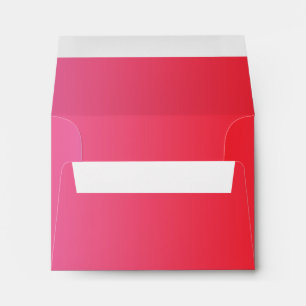 Red & Pink Ombre Envelopes