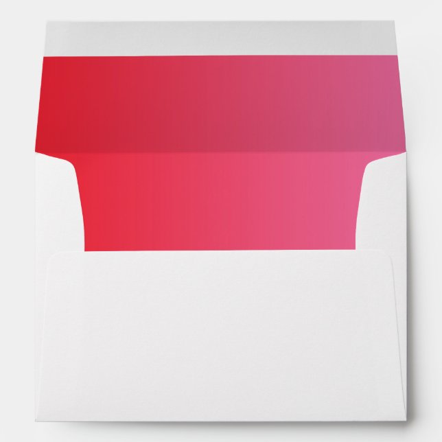 Red & Pink Ombre Envelopes (Back (Bottom))