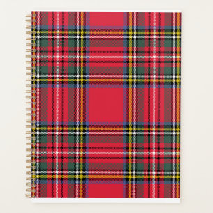 Red Plaid Appointment Planner