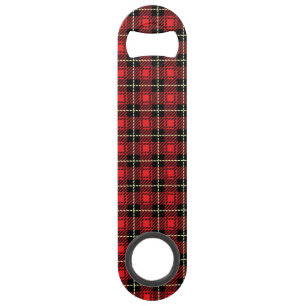 Red Plaid Background