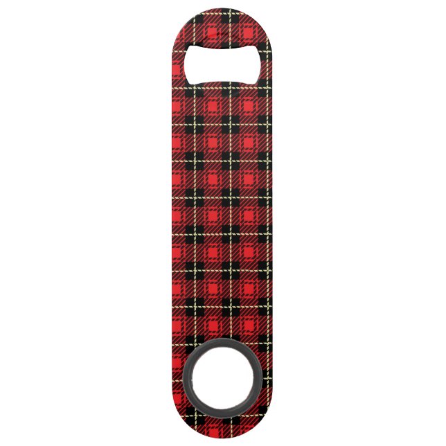 Red Plaid Background (Front)