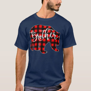 Red Plaid Brother Bear Shirt Matching Pajama