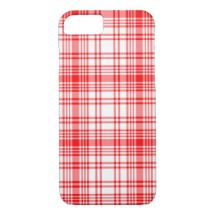 Red Plaid iPhone 8/7 Case