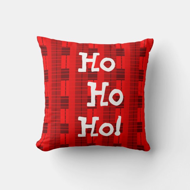 Red Plaid Cushion (Front)
