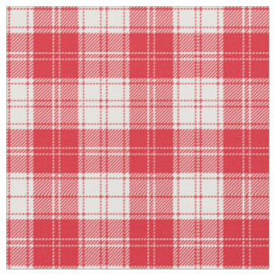 Red Plaid Fabric