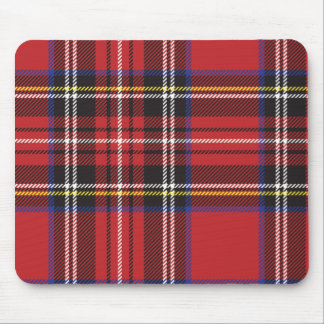 Red Plaid Mousepad