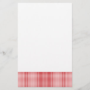 Red Plaid Stationery