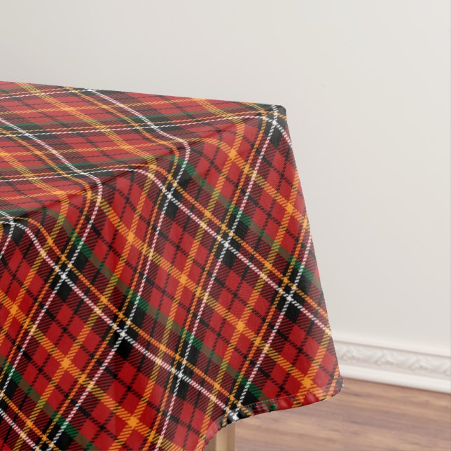 Red Plaid Tablecloth (In Situ)