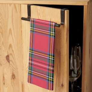  Red Plaid  Tea Towel