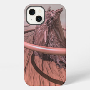 Red Planet Mars Fractal Art Fantastic Surreal iPhone 13 Case