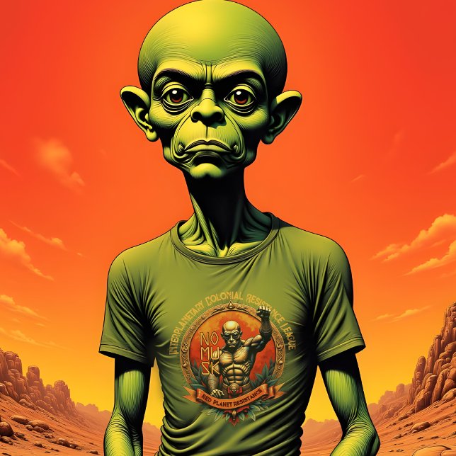 Red Planet Resistance T-Shirt (Creator Uploaded)