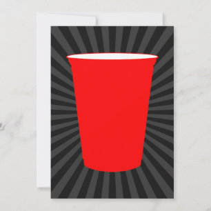 red plastic cup