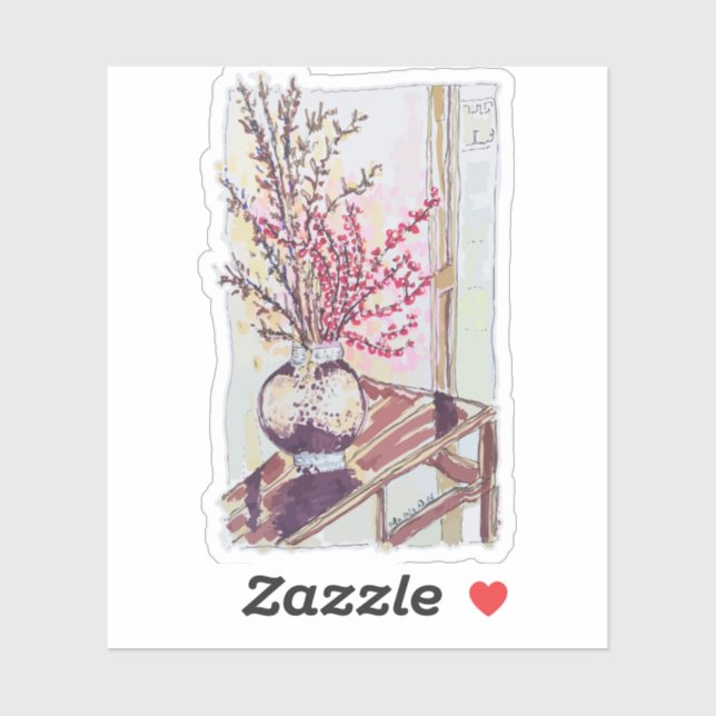Red Plum Blossoms (Sheet)