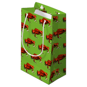 Red Poison Dart Frog Small Gift Bag