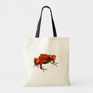 Red Poison Dart Frog Tote Bag