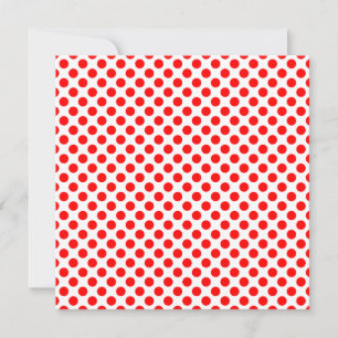 Red Polka Dot Pattern