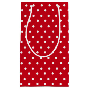 Red Polka Dot Small Gift Bag