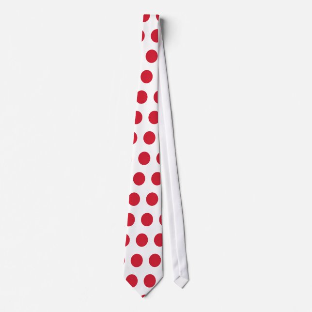 Red Polka Dot Tie (Front)