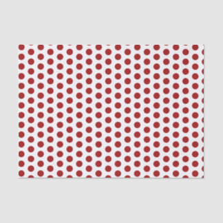 Red Polka Dot tissue paper