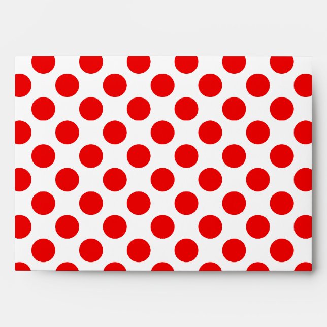 Red Polka Dots Envelopes (Front)