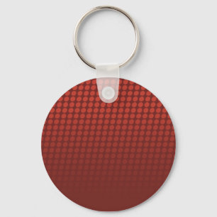 Red Polka Dots Key Chain