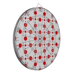 Red Polka Dots, Polka Dot Pattern, Dots, Dotted Dartboard