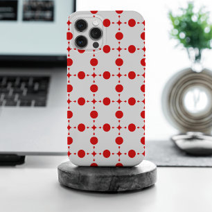 Red Polka Dots, Polka Dot Pattern, Dots, Dotted iPhone 15 Pro Max Case