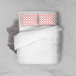 Red Polka Dots, Polka Dot Pattern, Dots, Dotted Pillowcase