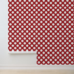 Red Polka Dots, Polka Dot Pattern, Dots, Dotted Wallpaper<br><div class="desc">Cute,  fun and adorable polka dot pattern in red and white colour. Modern and trendy gift,  perfect for the polka dots lover in your life.</div>