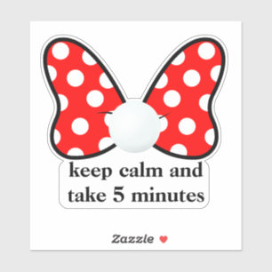 Red polka dots vibrant Ribbon