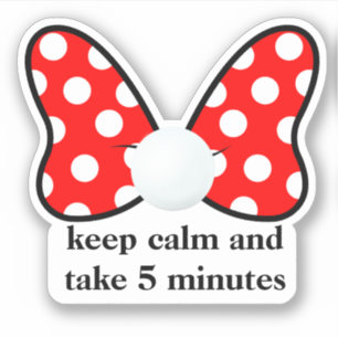 Red polka dots vibrant Ribbon