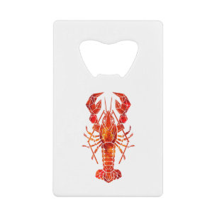 Red polygonal lobster