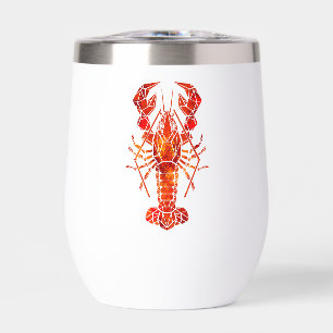 Red polygonal lobster