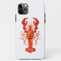 Red polygonal lobster