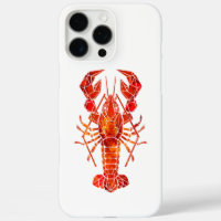 Red polygonal lobster