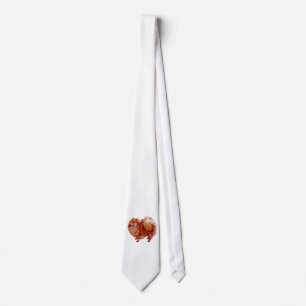 Red Pomeranian Tie