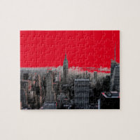 Red Pop Art New York City Manhattan