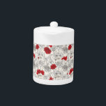Red Poppies<br><div class="desc">Red Poppies girly chic flowers beige floral</div>