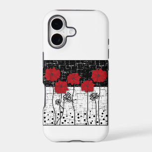 Red poppies