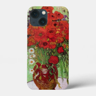Red Poppies and Daisies by Vincent van Gogh iPhone 13 Mini Case