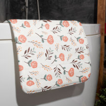 Red Poppies Bath Mat – Nordic Style