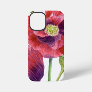 Red Poppies Floral Art iPhone Case