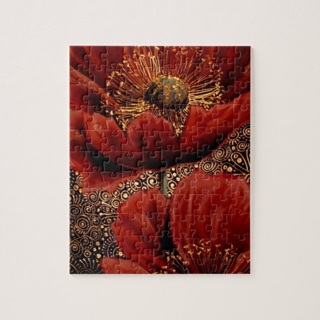 Red Poppies Jigsaw Puzzle (Vertical)