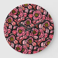 Red Poppies Poppy art Flower design pattern