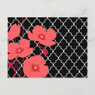 Red Poppies...postcard Postcard