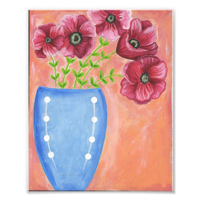 Red Poppies Print (Front)