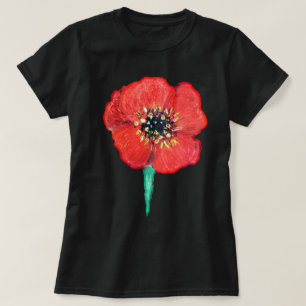 Red poppy flower T-Shirt