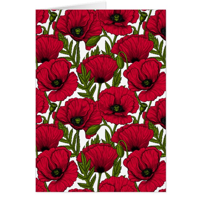 Red Poppy garden 2 (Front)