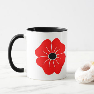 Red Poppy Mug